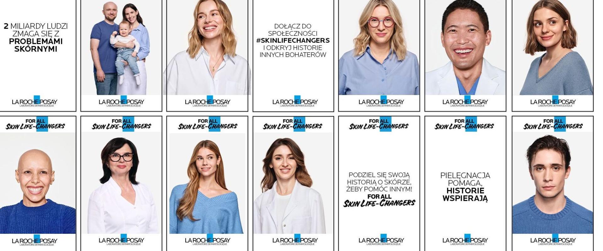 Marka La Roche-Posay oddaje głos konsumentom w ramach kampanii For all Skin Life-Changers